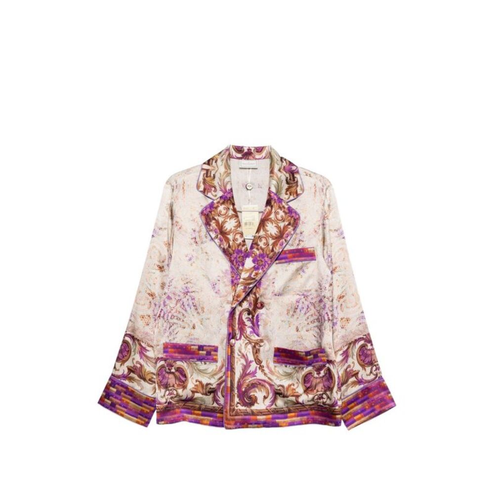 Pierre Louis Mascia Women's Printed Silk Jacket